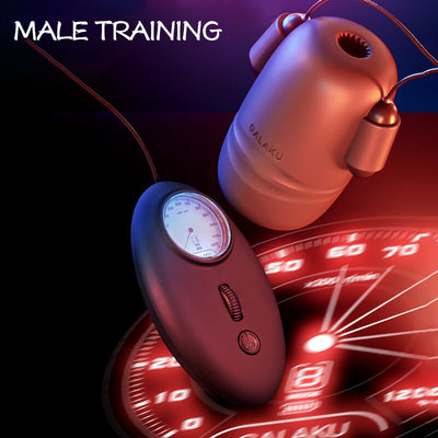 ญี่ปุ่น Penis Trainer Vibrator เพศของเล่นซิลิโคน Penis Trainer Glans Delay Ejaculation ชาย Masturbator อวัยวะเพศชาย Vibrator