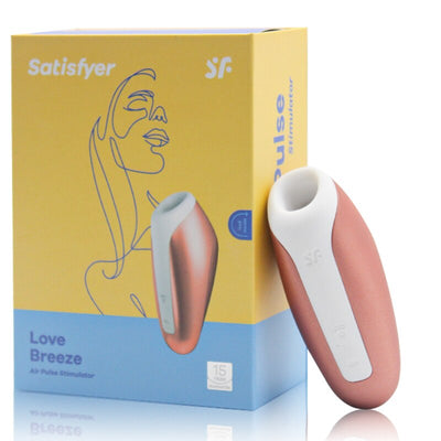 Satisfyer Love Breeze Vibrators สำหรับผู้หญิง Clitoris Sucker เลีย Mini Clitoris Nipple Sucker UYO เพศของเล่นสำหรับผู้หญิง