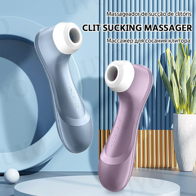 Satisfyer Pro 2ดูด Vibrators หญิง Clit กระตุ้นการสั่นสะเทือน Nipple Sucker Clitoris สั่นสำหรับผู้หญิงเซ็กซ์ทอย Vibrator