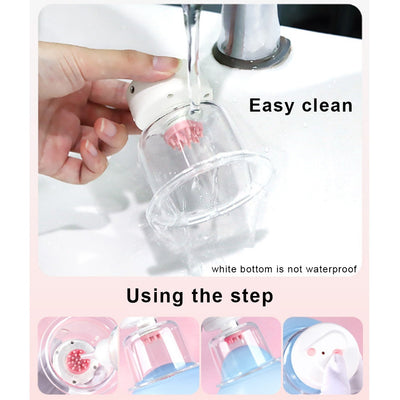 Sex Toys for Women Bra Massager Rotate Stimulation Breast Pump Breast Enlargement Vibrator Licking Nipple Sucker Sex Shop