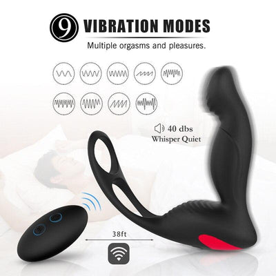 Anal Sex Toys For Men Gay Butt Plug Prostata Massager Wireless Remote Control Vibrating Adult Sex Toys For Couple