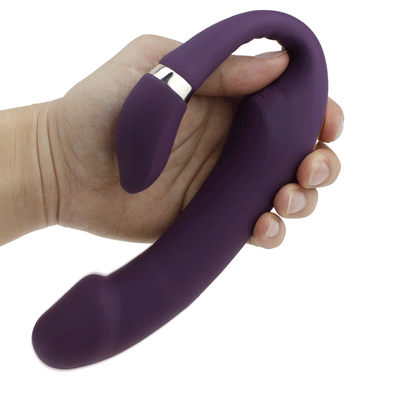 Sex Vibrator G-spot Simulate Soft Double-head Vibrate Sex Toys For Woman Clit Massager Rechargeable C-shape For Couple Fun