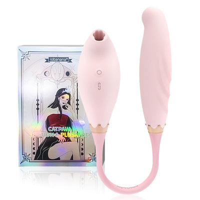 Sucking Vibrator Bendable หญิง7ความถี่ Pulse Soft ซิลิโคน G-Spot Clitoris Stimulator เซ็กส์ทอยสำหรับหัวนมผู้หญิง Sucker