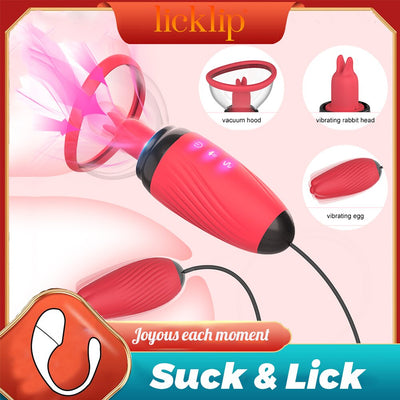 Sucking Vibrator Clit Stimulator ลิ้นเลียของเล่น G-Spot Bullet Vibrator เต้านม Nipple Sucker Vibrator หญิงนวด