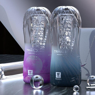 Vagina Male Masturbator Cup Soft Pussy Sex Toys Transparent Adult Endurance Exercise Sex Products Vacuum Pocket Cup For Man