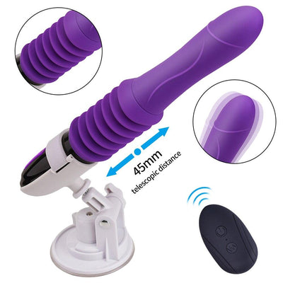 Sex Fun Anal Vibrator for Orgasm Hands-free G-Spot Vibrator Vibrator with Suction Cup Sex Toy