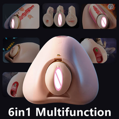 อัจฉริยะอัตโนมัติเครื่องทำความร้อน Vibrator การควบคุมด้วยเสียง Masturbation ชายช่องคลอดถ้วยพ็อกเก็ตหี Anal เพศของเล่นสำหรับผู้ชาย